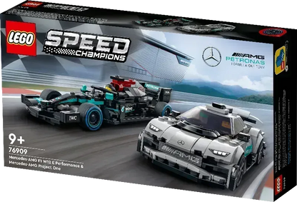 LEGO The Mercedes-AMG Formula 1 W12 E Performance & Mercedes-AMG Project One 76909 Speedchampions