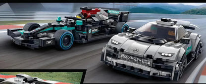 LEGO The Mercedes-AMG Formula 1 W12 E Performance & Mercedes-AMG Project One 76909 Speedchampions