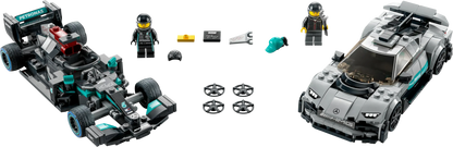 LEGO The Mercedes-AMG Formula 1 W12 E Performance & Mercedes-AMG Project One 76909 Speedchampions
