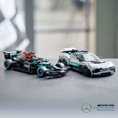 LEGO The Mercedes-AMG Formula 1 W12 E Performance & Mercedes-AMG Project One 76909 Speedchampions