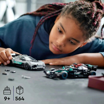 LEGO The Mercedes-AMG Formula 1 W12 E Performance & Mercedes-AMG Project One 76909 Speedchampions