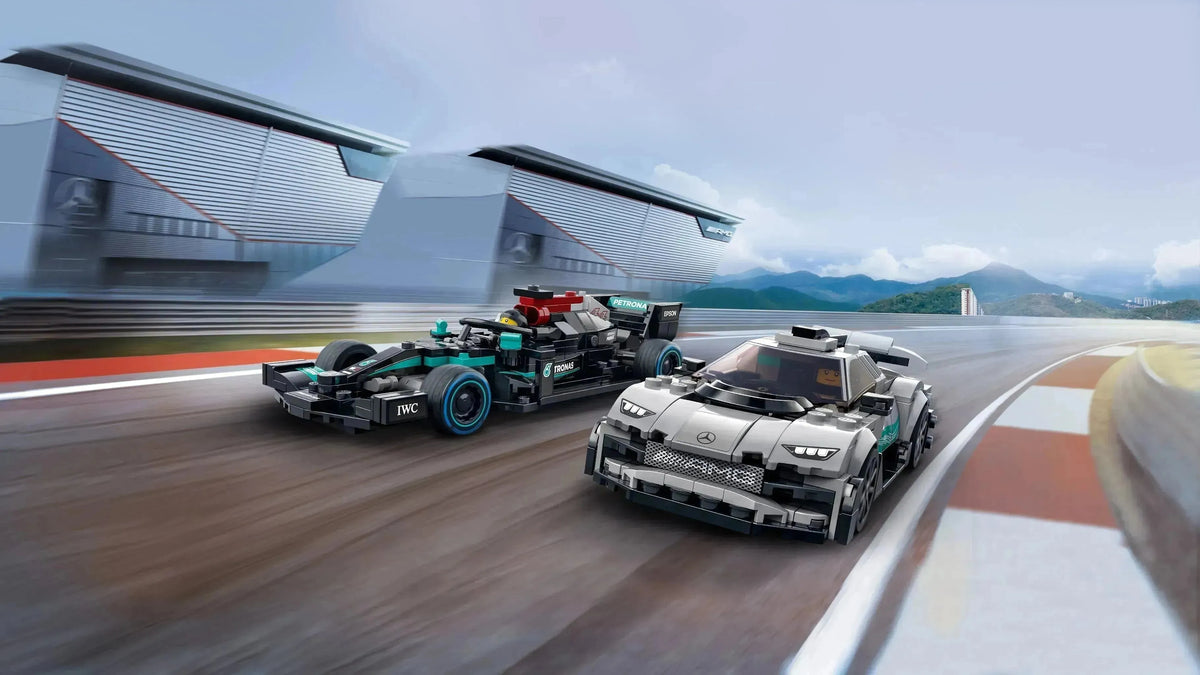 LEGO The Mercedes-AMG Formula 1 W12 E Performance & Mercedes-AMG Project One 76909 Speedchampions