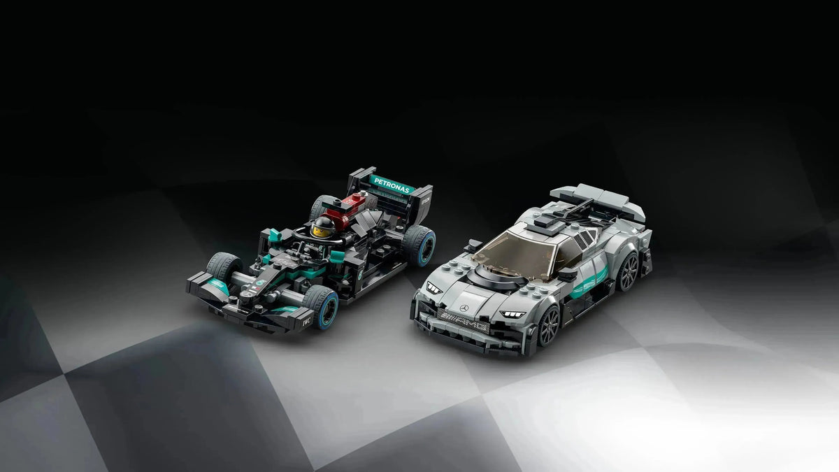 LEGO The Mercedes-AMG Formula 1 W12 E Performance & Mercedes-AMG Project One 76909 Speedchampions