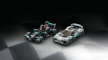 LEGO The Mercedes-AMG Formula 1 W12 E Performance & Mercedes-AMG Project One 76909 Speedchampions