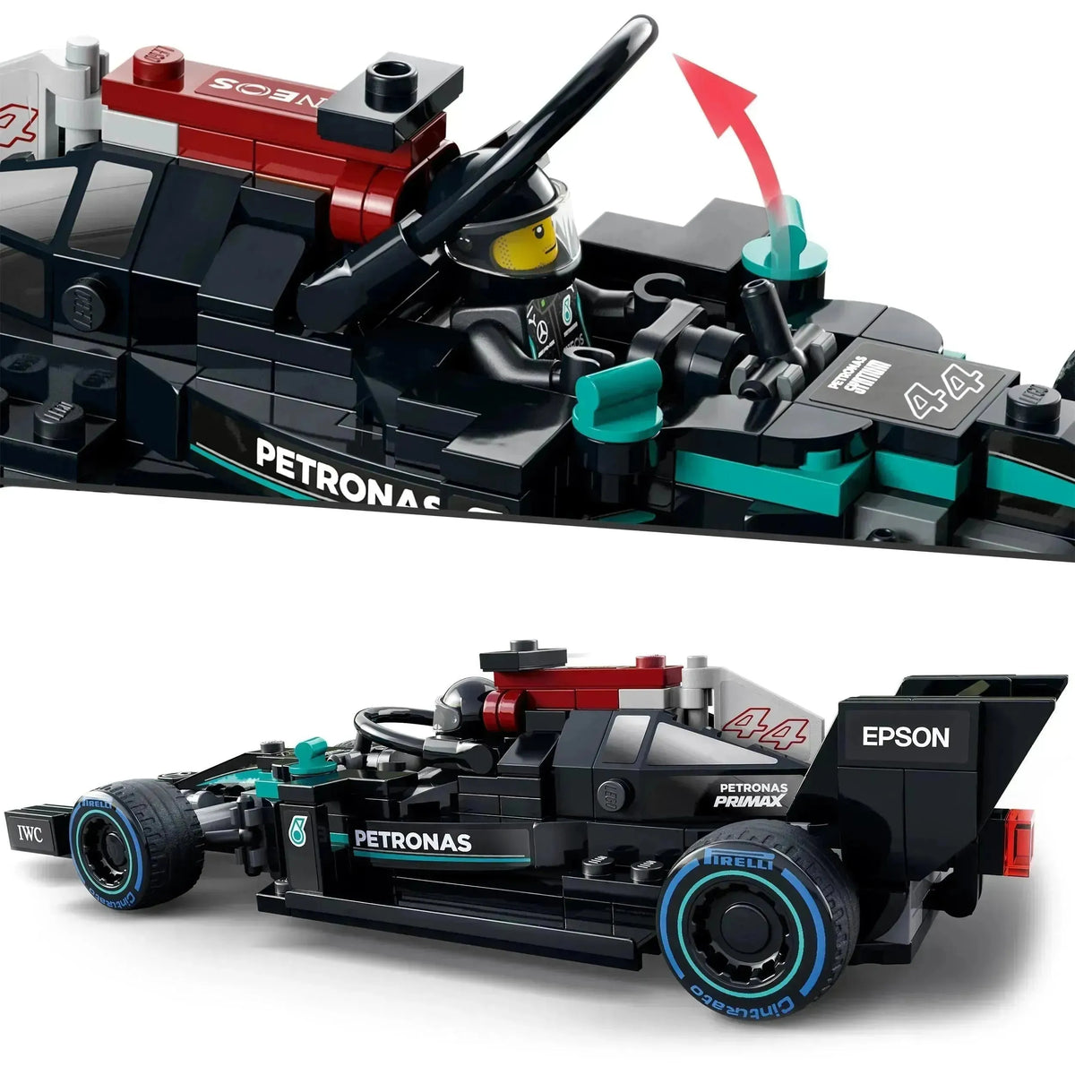 LEGO The Mercedes-AMG Formula 1 W12 E Performance & Mercedes-AMG Project One 76909 Speedchampions