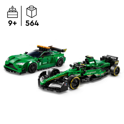 LEGO Aston Martin safety car and AMR23 76925 Speed Champions