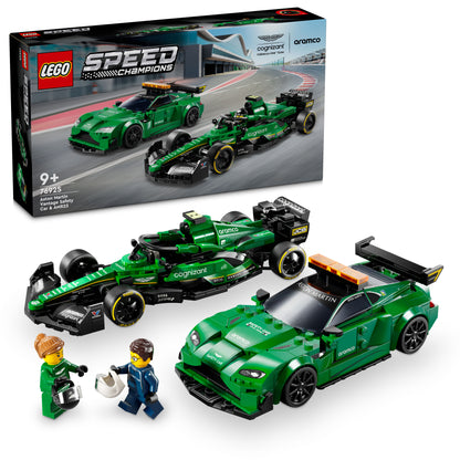 LEGO Aston Martin safety car and AMR23 76925 Speed Champions