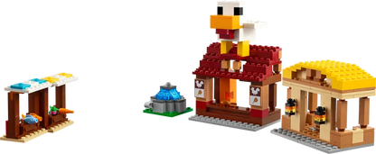 LEGO The Ghast Balloon Village Attack 21273 Minecraft