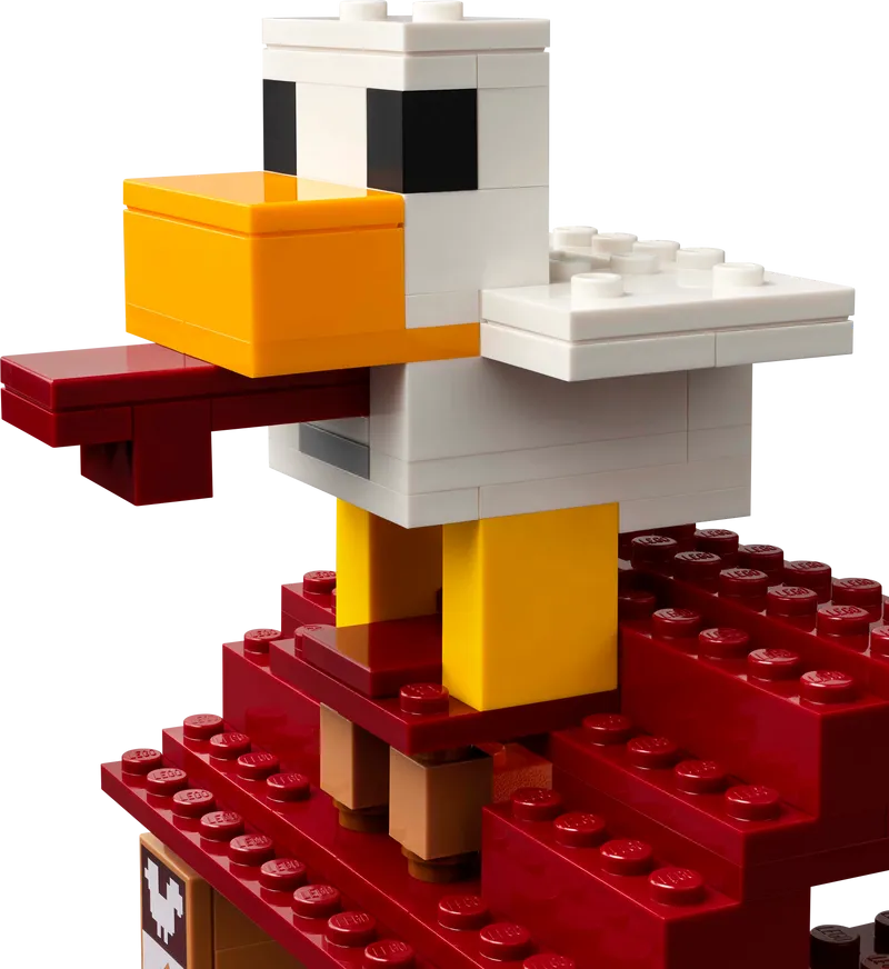 LEGO The Ghast Balloon Village Attack 21273 Minecraft