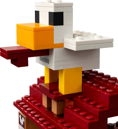LEGO The Ghast Balloon Village Attack 21273 Minecraft