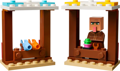 LEGO The Ghast Balloon Village Attack 21273 Minecraft
