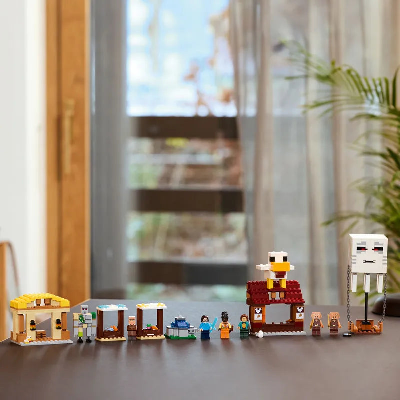 LEGO The Ghast Balloon Village Attack 21273 Minecraft