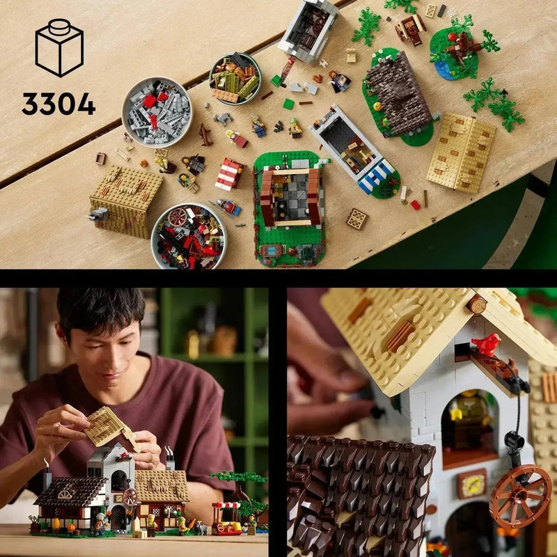 LEGO Middeleeuws stadsplein 10332 Icons