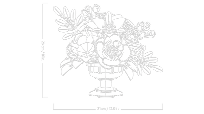 LEGO Flower Arrangement 10345 Botanical Collection