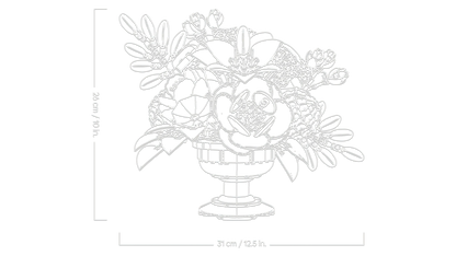 LEGO Flower Arrangement 10345 Botanical Collection