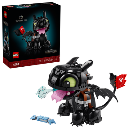 LEGO Hoe tem je een draak: Tandloos 10375 Icons