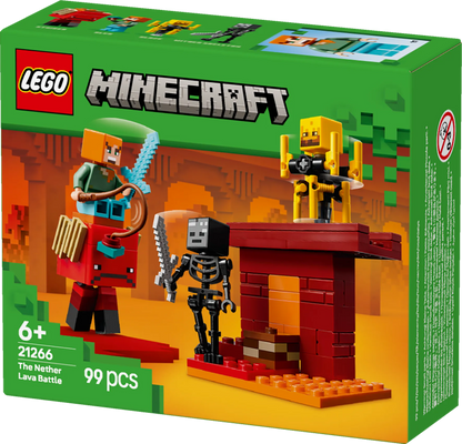 LEGO The Nether Lava Battle 21266 Ninjago