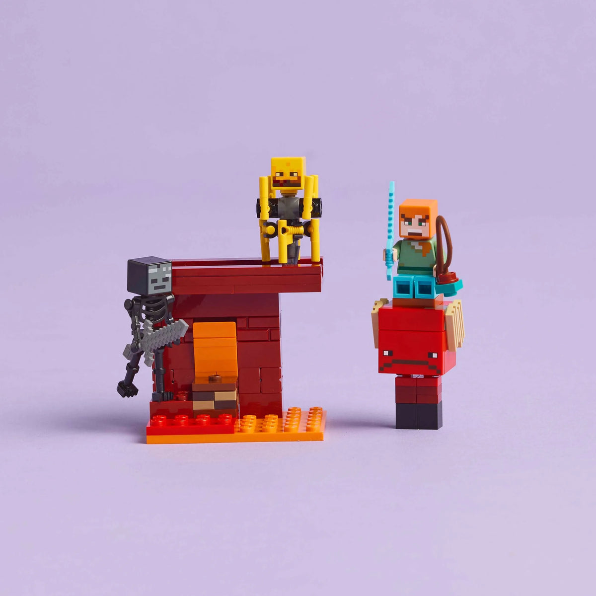 LEGO The Nether Lava Battle 21266 Ninjago