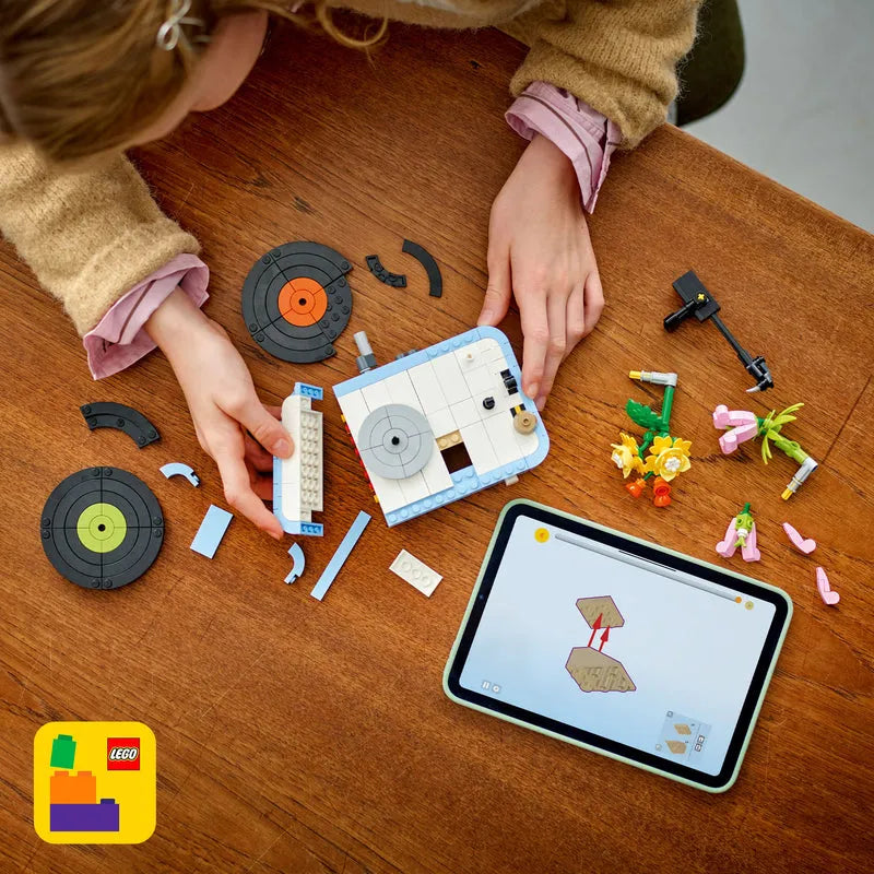 LEGO Platenspeler met bloemen 31172 Creator