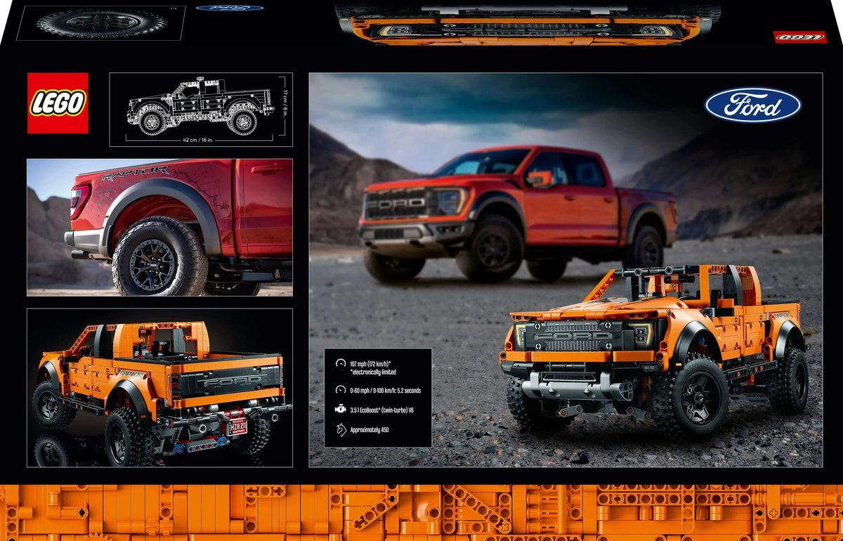 LEGO Ford Raptor F150 American Pick Up Truck 42126 Technic