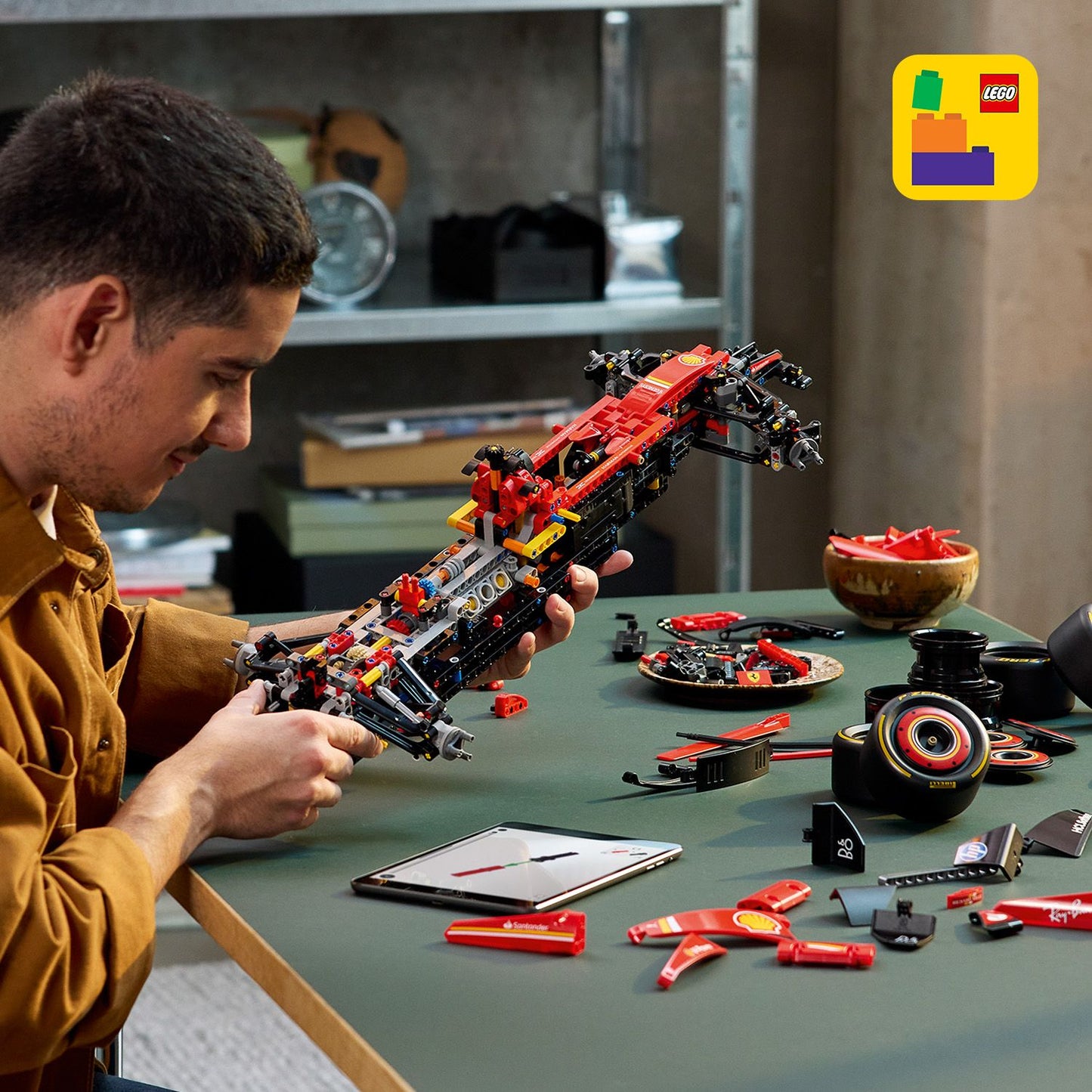 LEGO Formule 1 auto 42207 Ferrari SF24 Technic