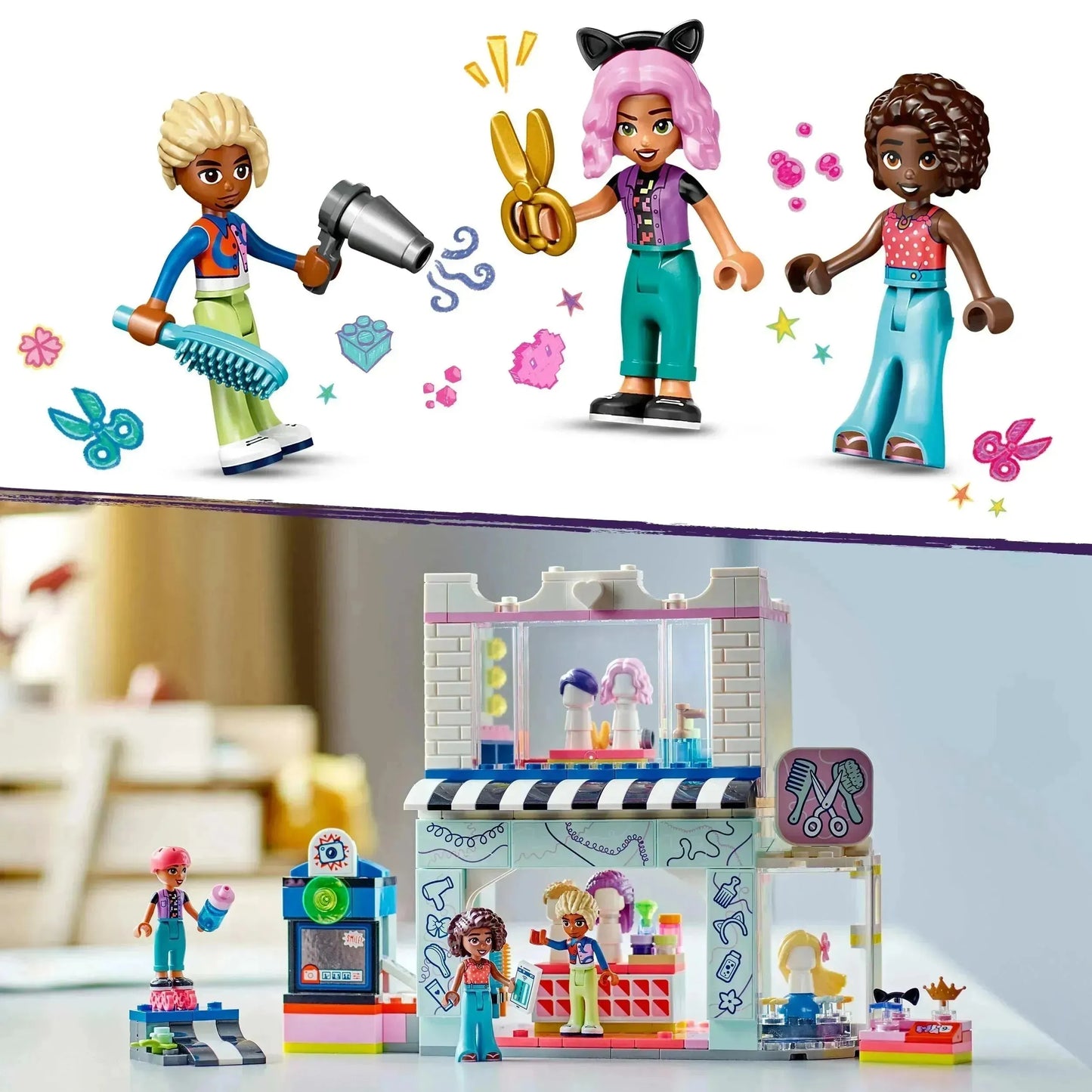 LEGO Kapsalon van de Friends 42662 Friends