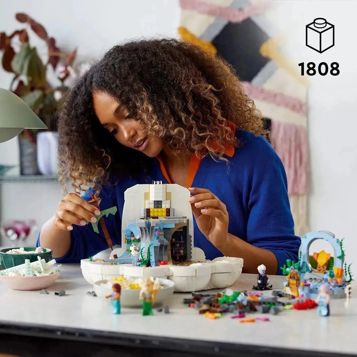 LEGO De Kleine Zeemeermin koninklijke schelp 43225 Disney
