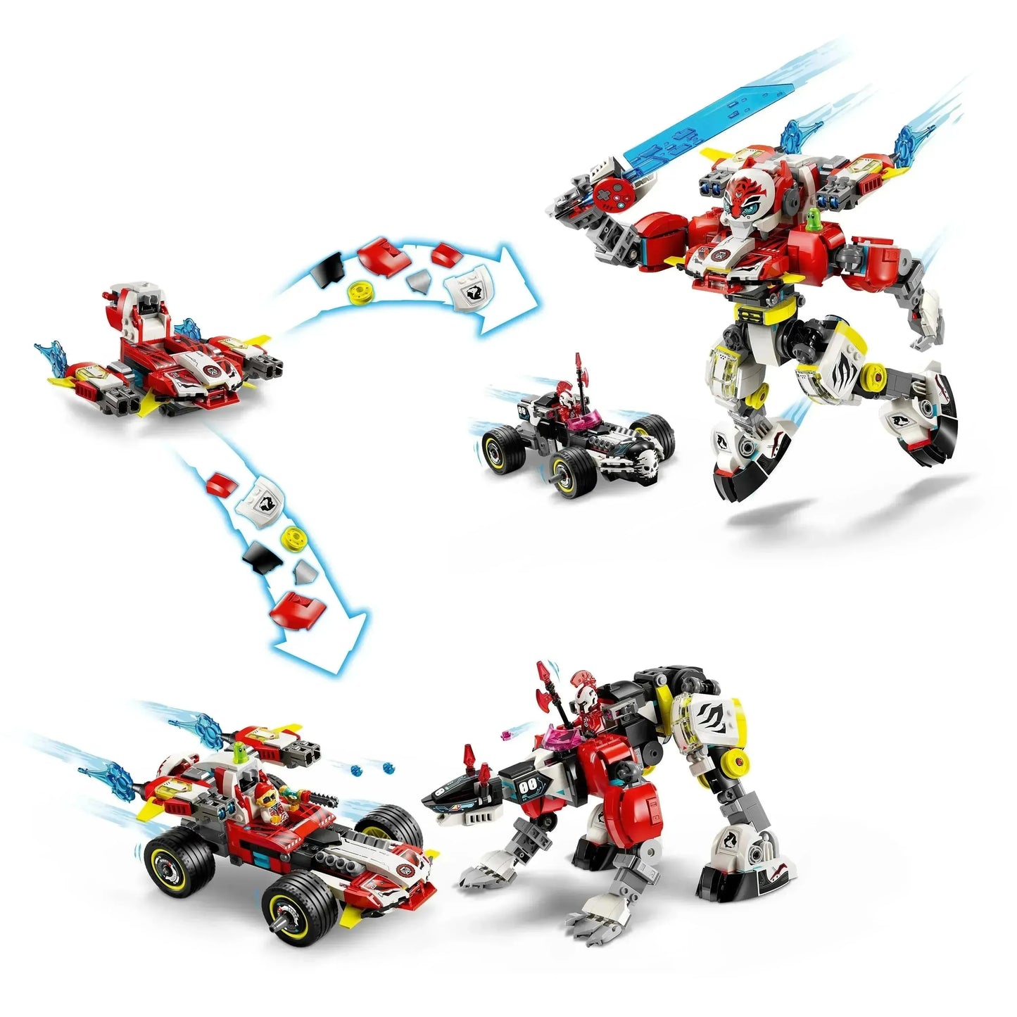 LEGO Coopers tijgermecha en zero's HotRod 71497 Dreamzzz
