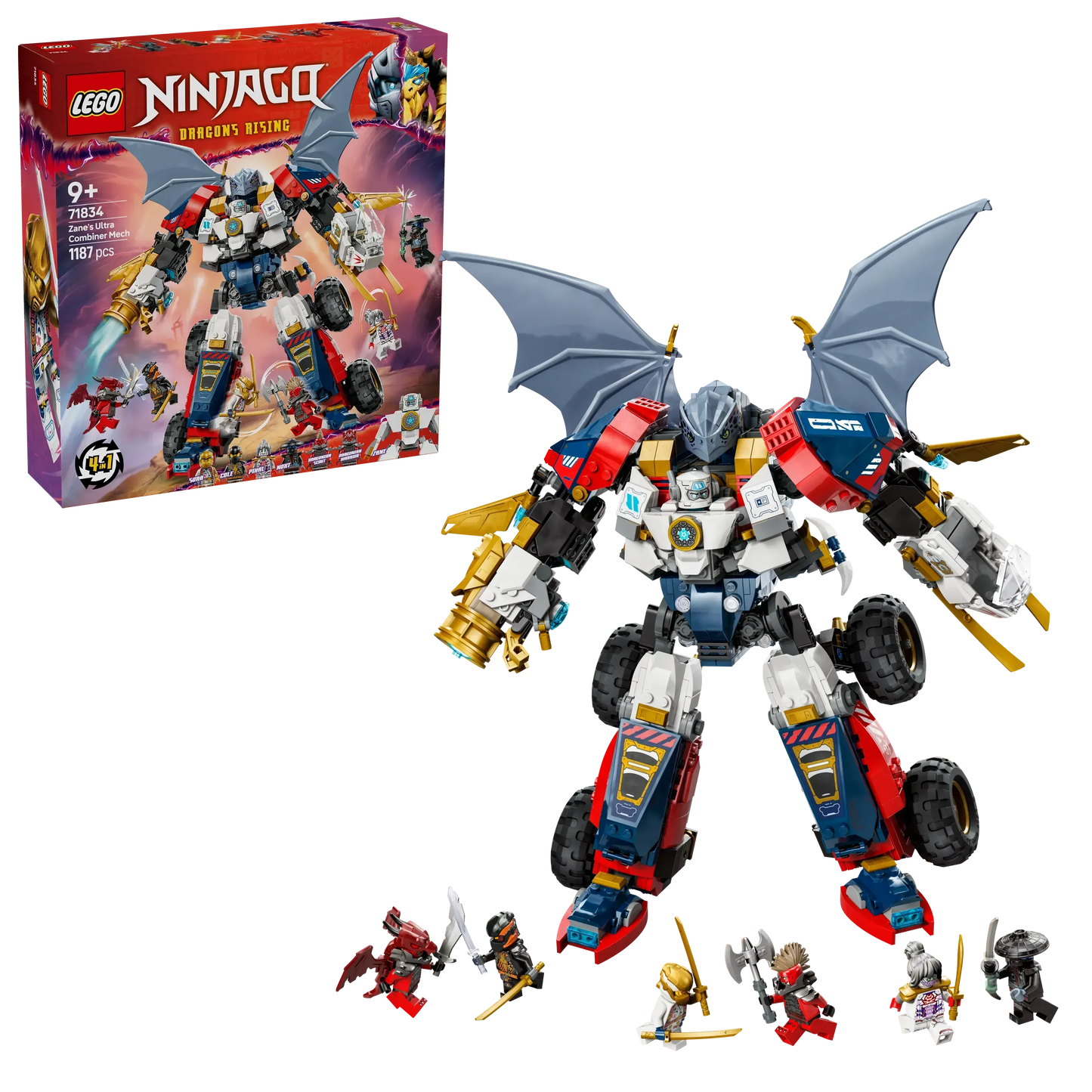 LEGO Zane's Ultra Combo Mech 71834 Ninjago