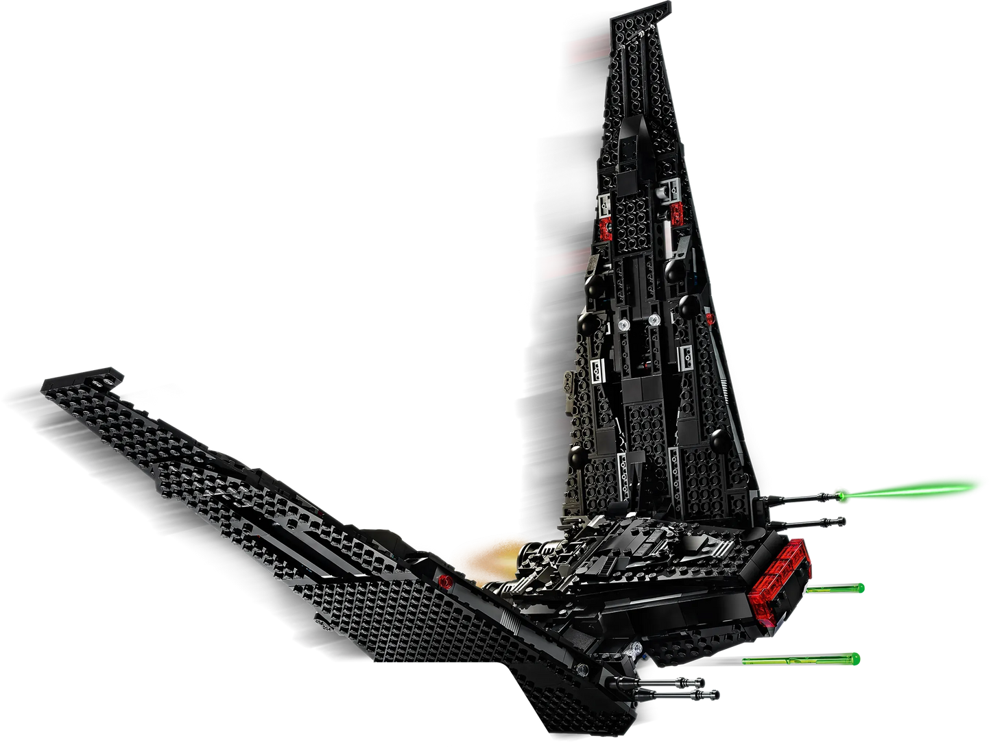 LEGO Kylo Ren's shuttle inclusief Kylo Ren, Pryde, Sith, Troopers en Knights 75256 StarWars