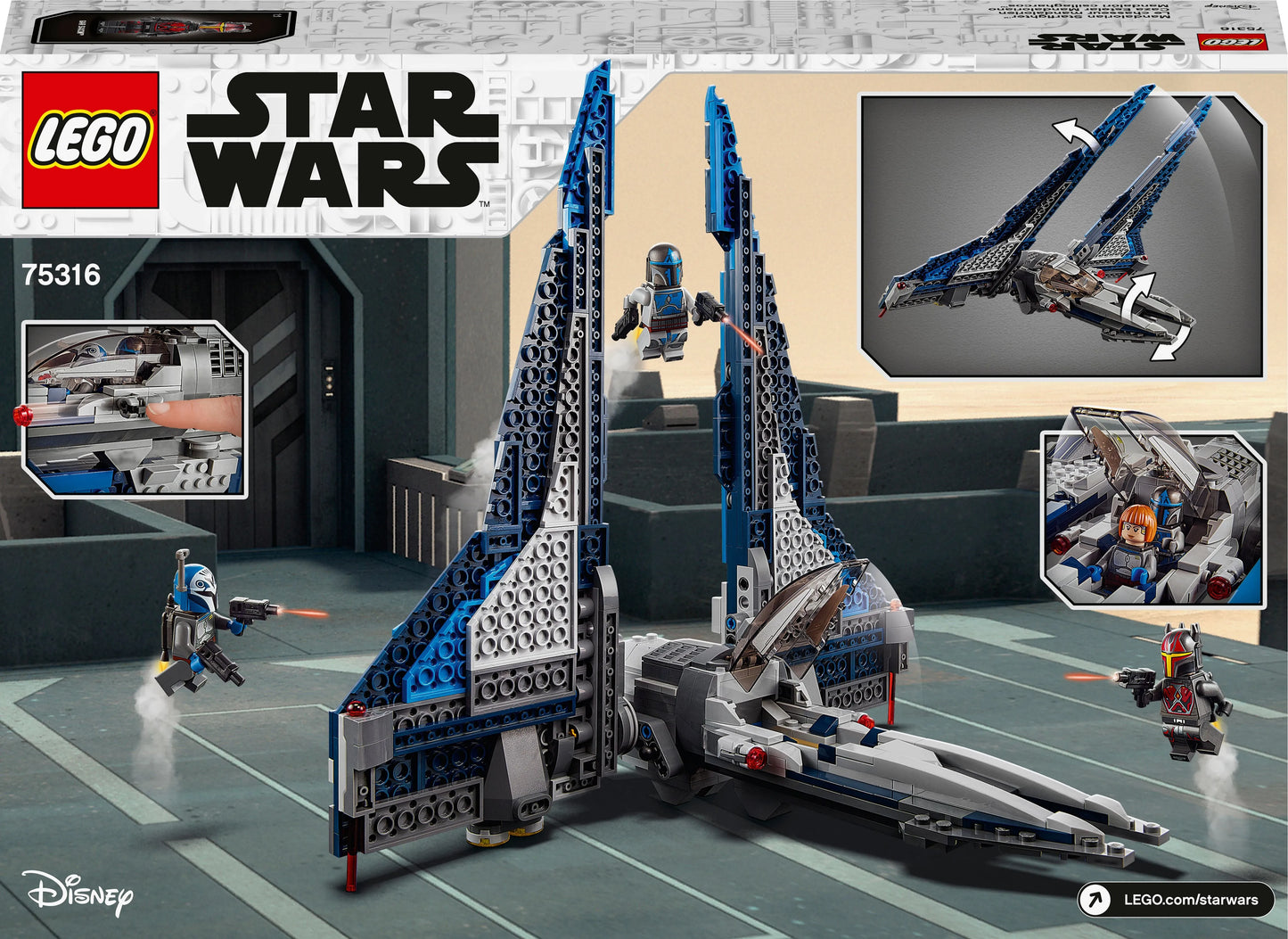 LEGO Mandalorian Starfighter 75316 Star Wars