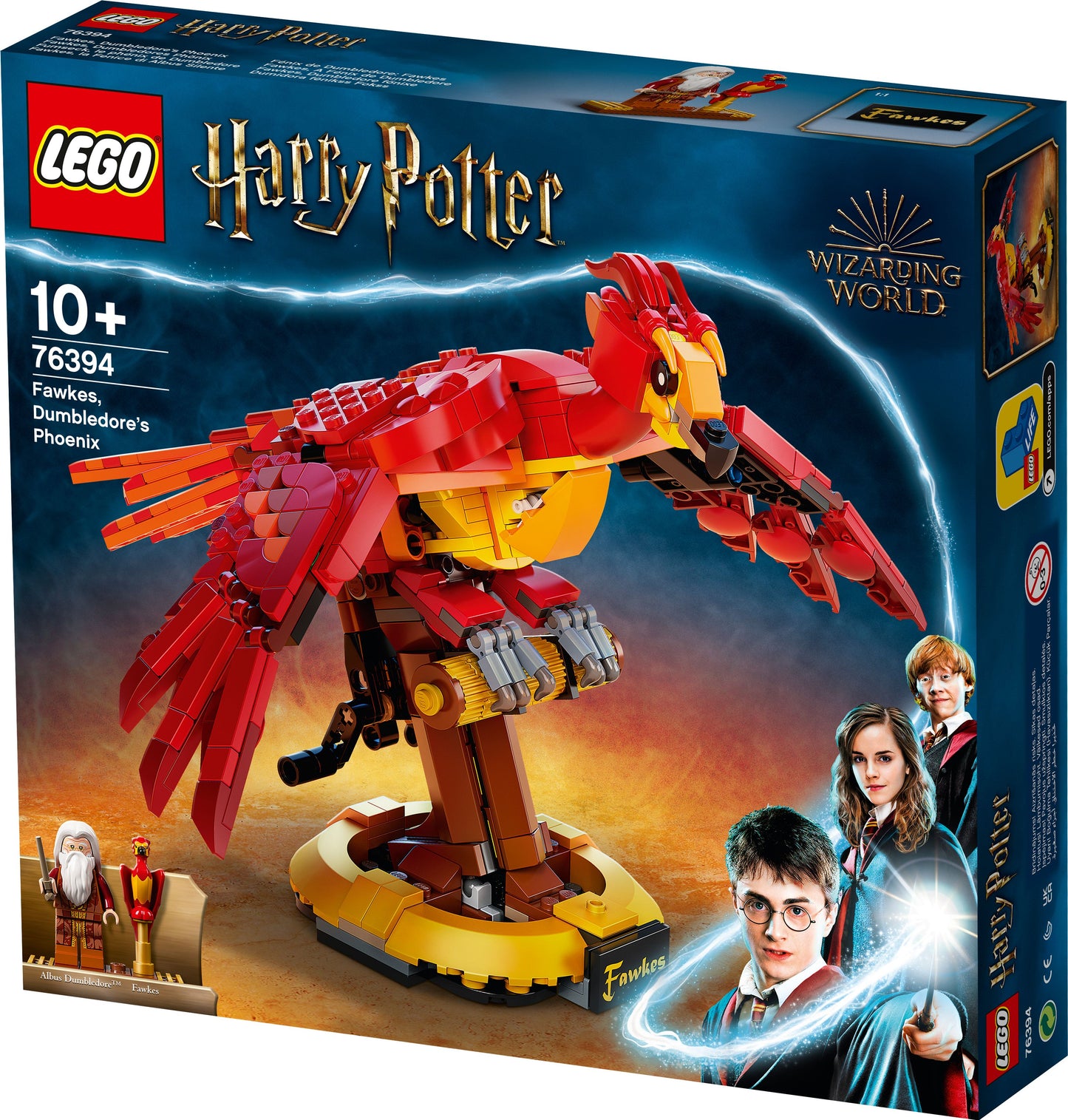 LEGO Fawkes, Dumbledore's Phoenix 76394 Harry Potter
