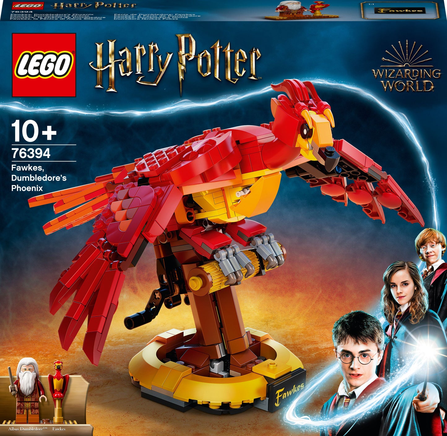 LEGO Fawkes, Dumbledore's Phoenix 76394 Harry Potter