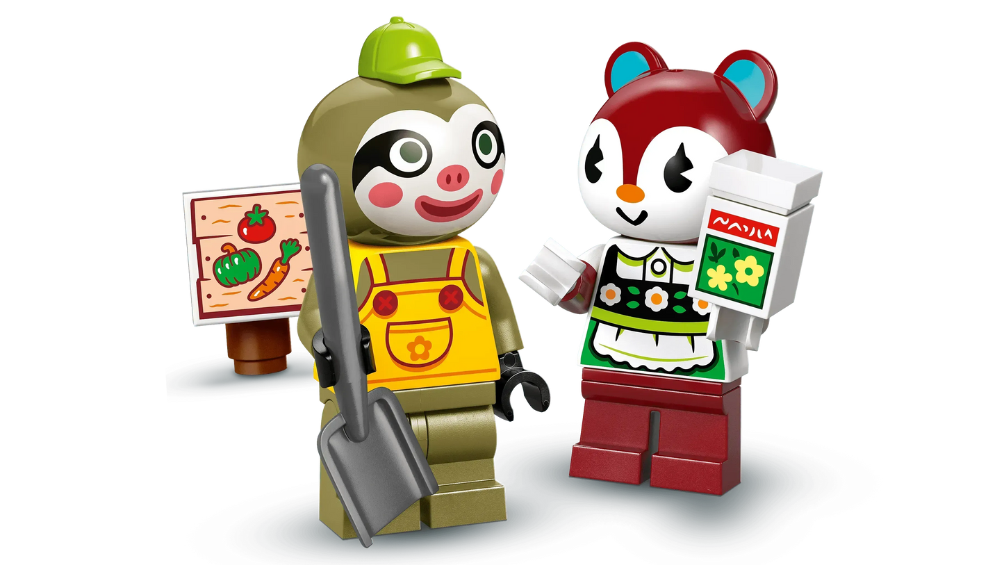 LEGO Leifs caravan en tuinwinkel 77054 Animal Crossing