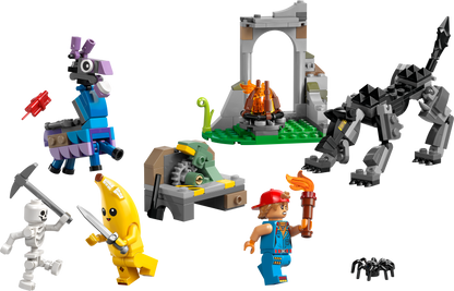 LEGO Peely en Sparkplugs kamp 77075 Fortnite