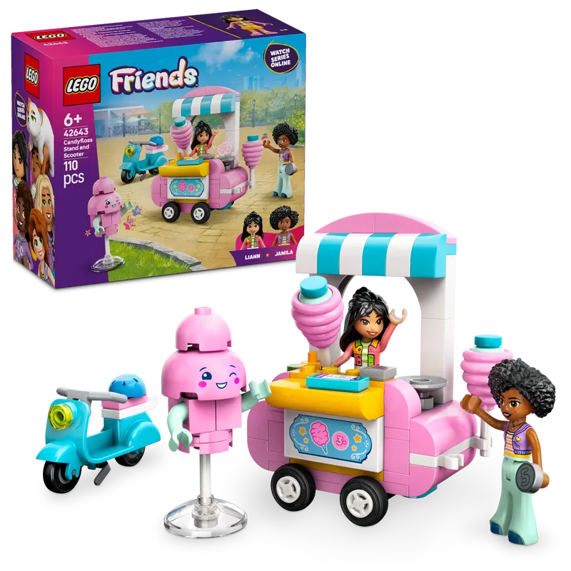 LEGO Cotton Candy & Bone Cars 42643 Friends