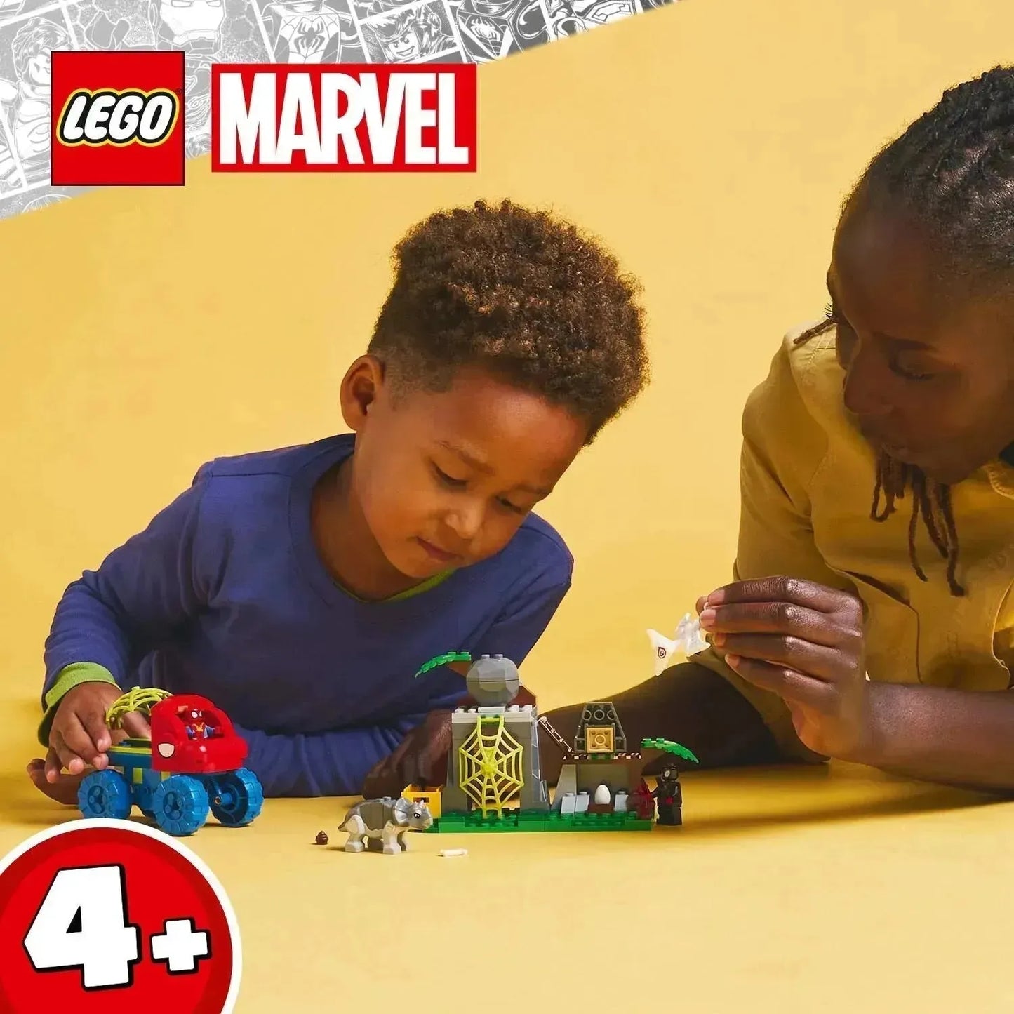 LEGO Reddingsmissie in de Dino Truck 11199 Spiderman