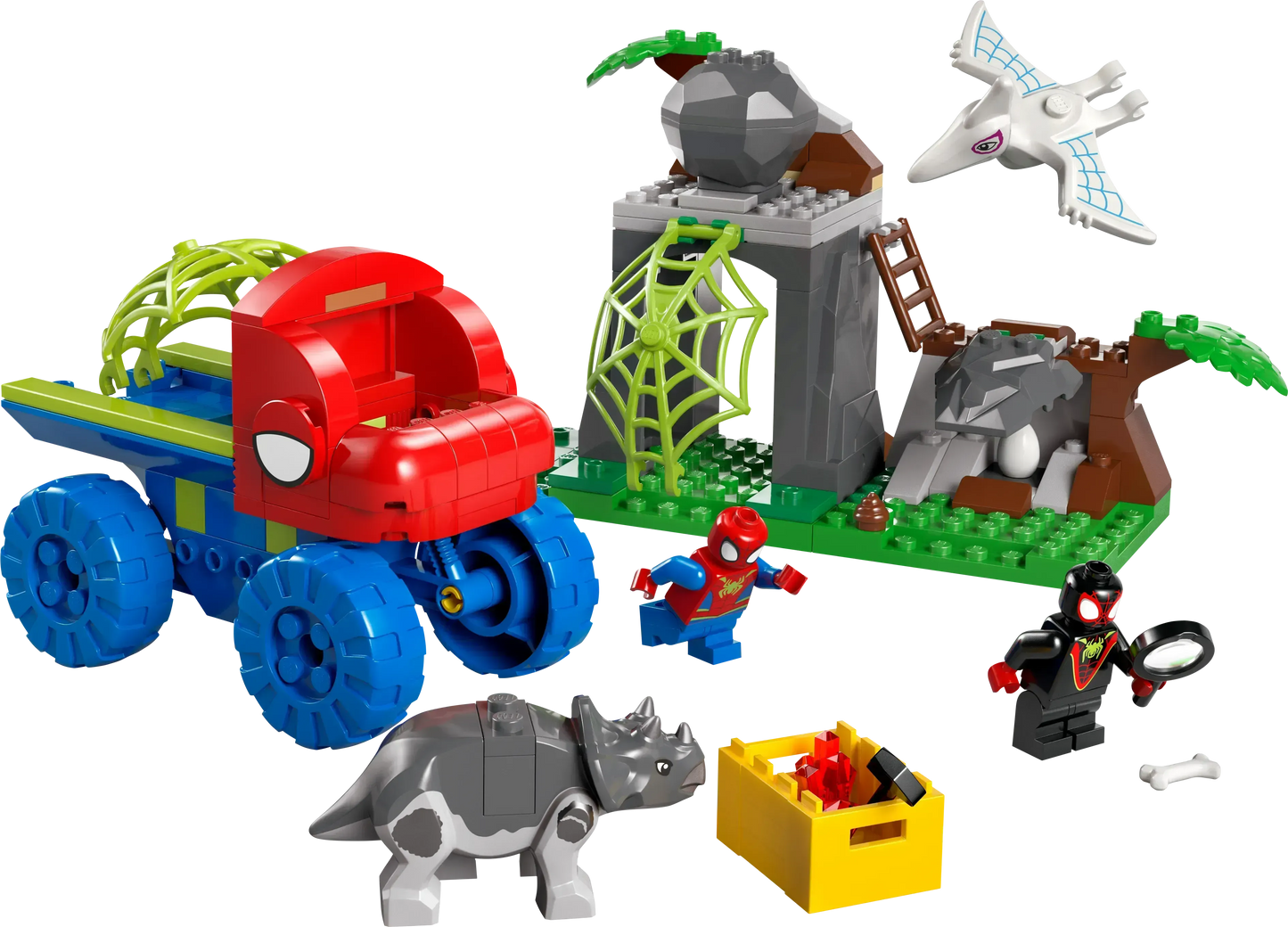 LEGO Reddingsmissie in de Dino Truck 11199 Spiderman