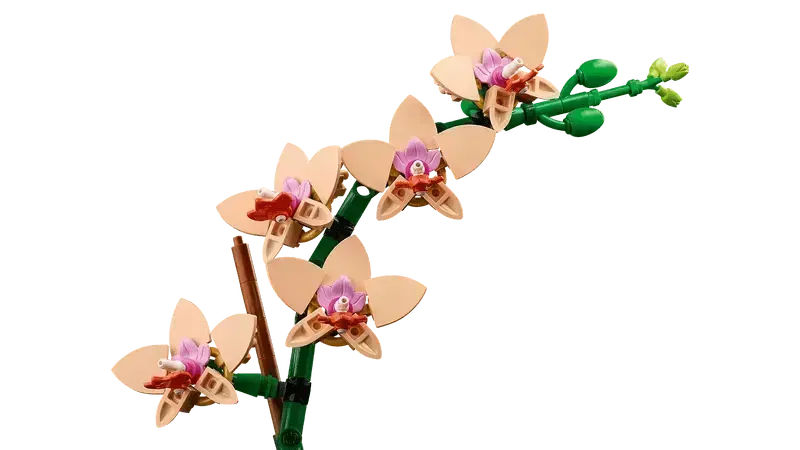 LEGO Mini Orchidee 10343 Botanische Sammlung