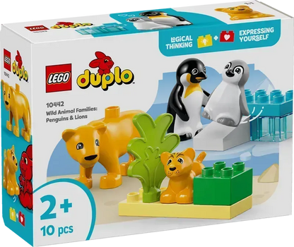 LEGO Wild Animal Families Penguins Lions 10442 DUPLO