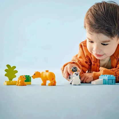 LEGO Wild Animal Families Penguins Lions 10442 DUPLO