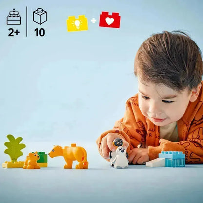 LEGO Wild Animal Families Penguins Lions 10442 DUPLO