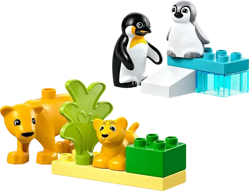 LEGO Wild Animal Families Penguins Lions 10442 DUPLO