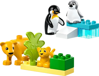 LEGO Wild Animal Families Penguins Lions 10442 DUPLO