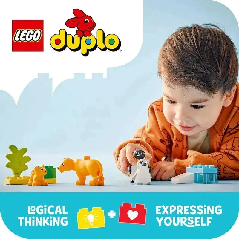 LEGO Wild Animal Families Penguins Lions 10442 DUPLO
