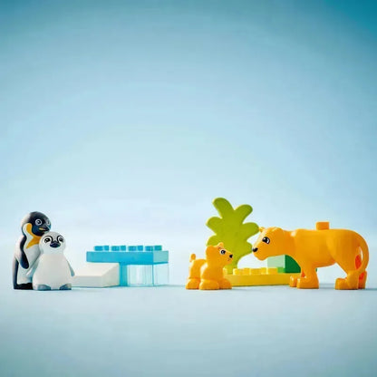 LEGO Wild Animal Families Penguins Lions 10442 DUPLO