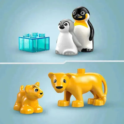 LEGO Wild Animal Families Penguins Lions 10442 DUPLO