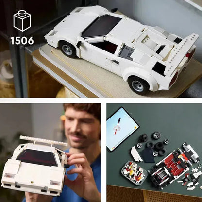 LEGO Lamborghini Countach 5000 Quattrovalvole (white) 10337 Icons