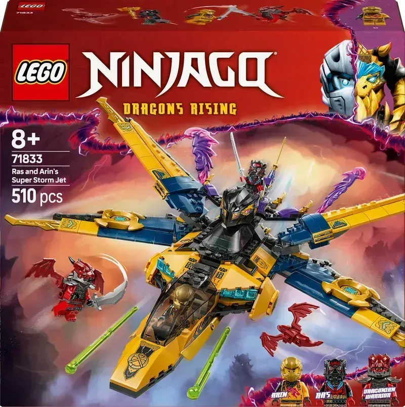 LEGO Ras & Arin's Super Storm Plane 71833 Ninjago