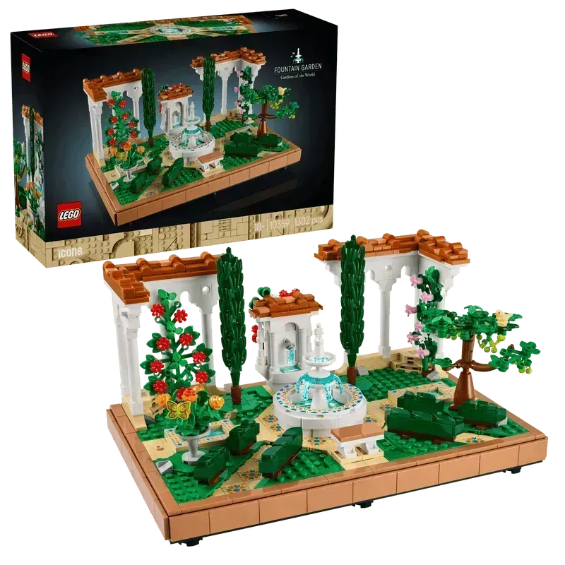 LEGO Garden with Fountain 10359 Icons